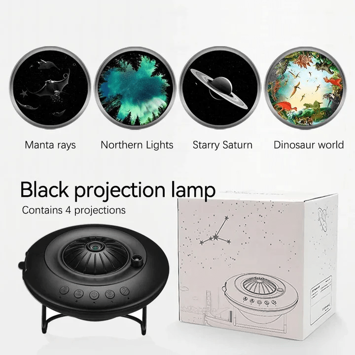 Compact Galaxy Projector with Planetarium Effects - Lexians