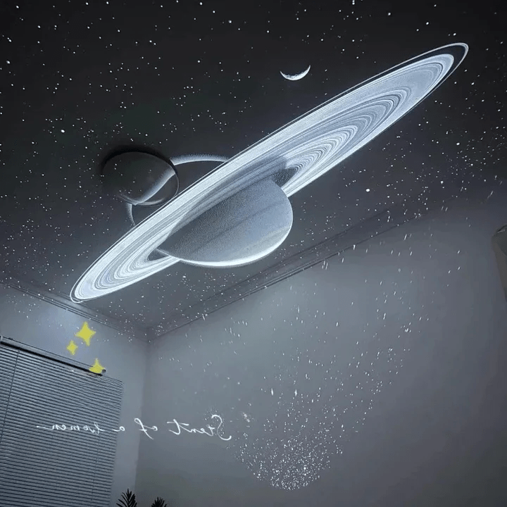 Compact Galaxy Projector with Planetarium Effects - Lexians