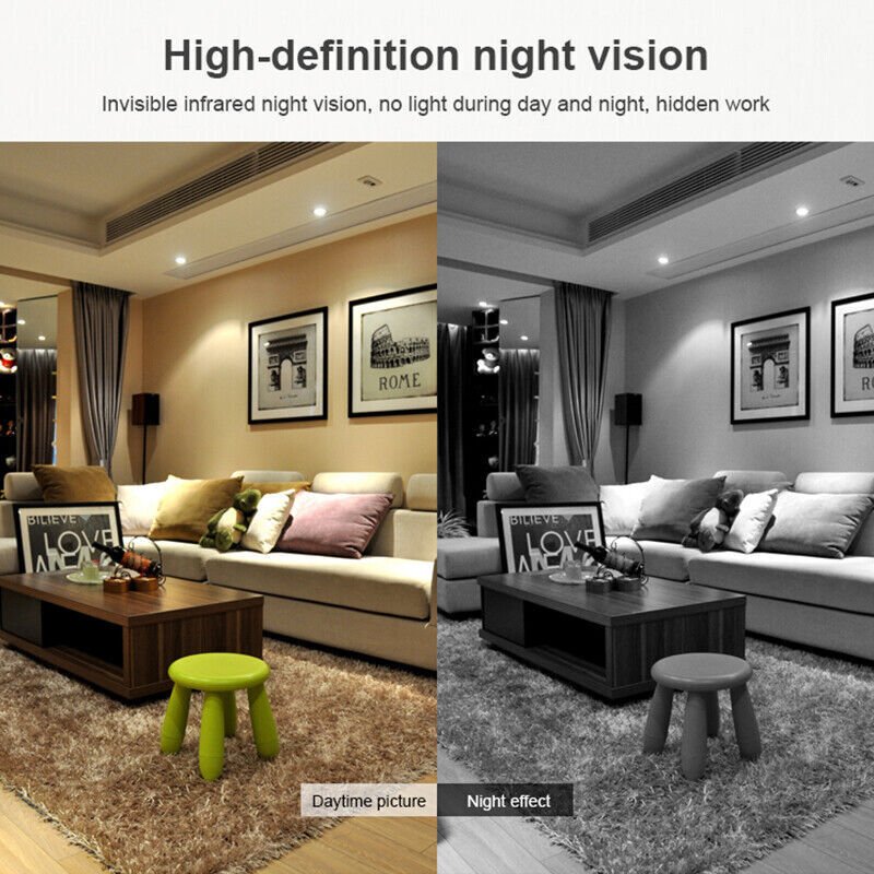 Compact Micro HD WiFi Camera with Audio and Night Vision - Lexians