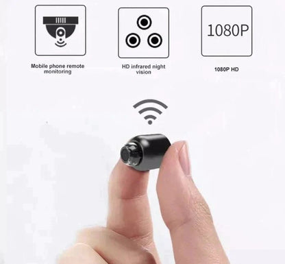 Compact Night Vision WiFi Camera for Home Surveillance - Lexians