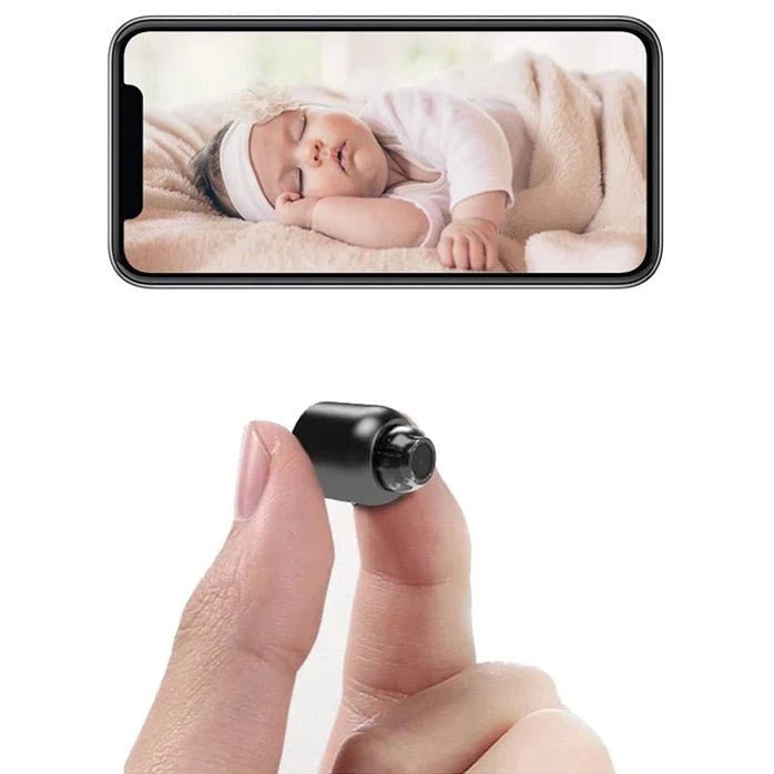 Compact Night Vision WiFi Camera for Home Surveillance - Lexians