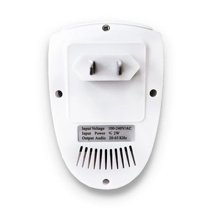 "Compact ultrasonic bed bug repellent device, chemical-free, easy plug-in, effective in 48 hours; safe for kids and pets."