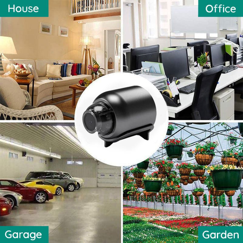 Compact WiFi Camera with Night Vision for Security - Lexians