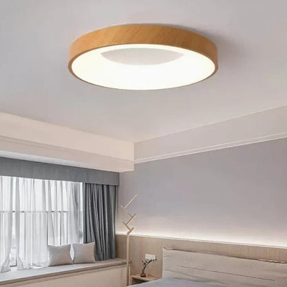Contemporary Circular Metal LED Ceiling Light - Lexians