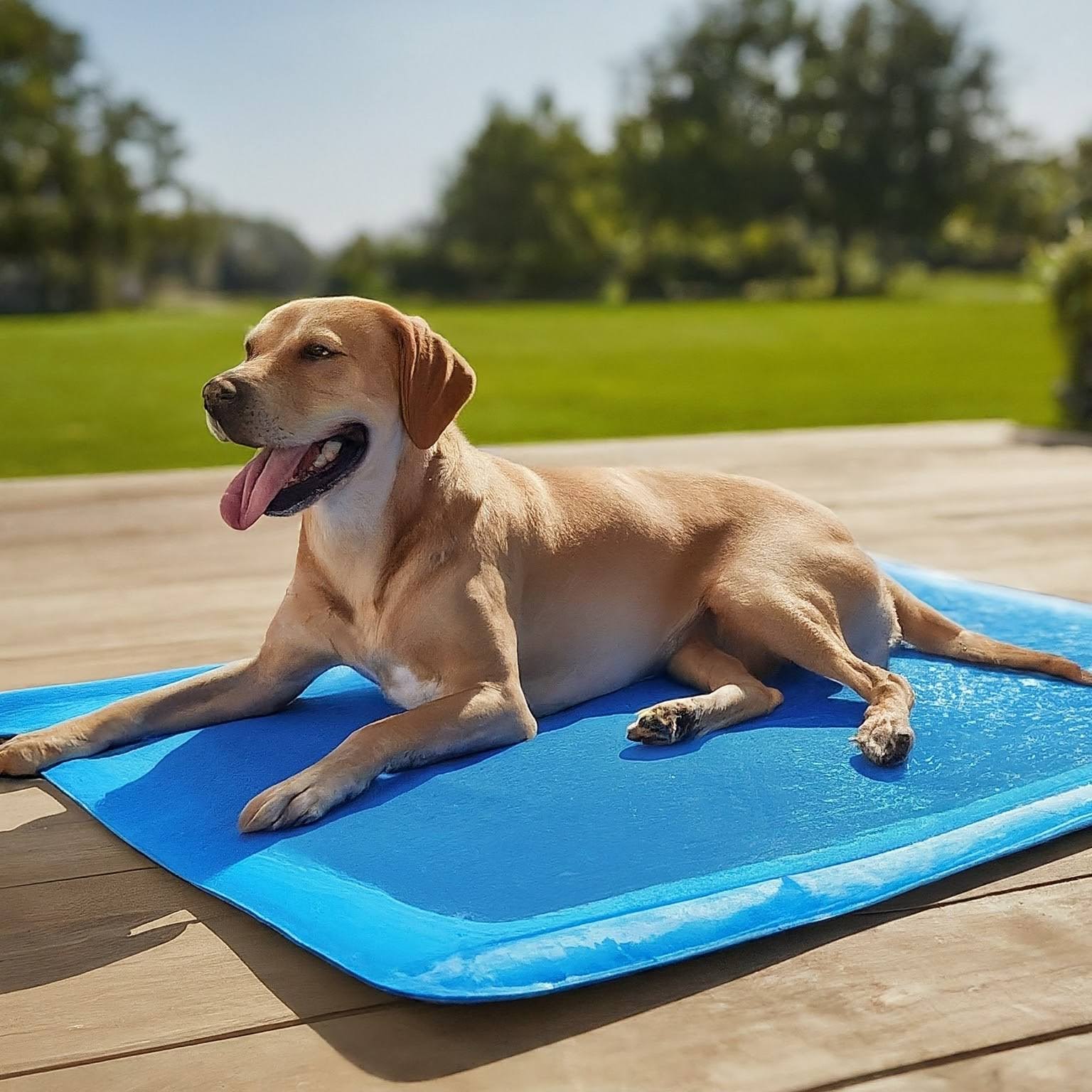 Cooling Dog Mat - Pet Heat Relief & Comfort - Lexians