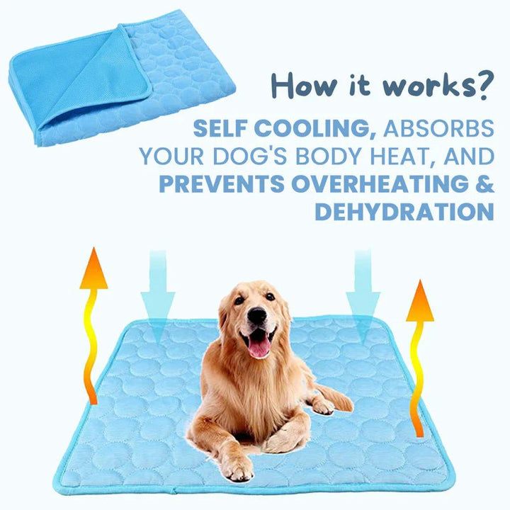 Cooling Dog Mat - Pet Heat Relief & Comfort - Lexians