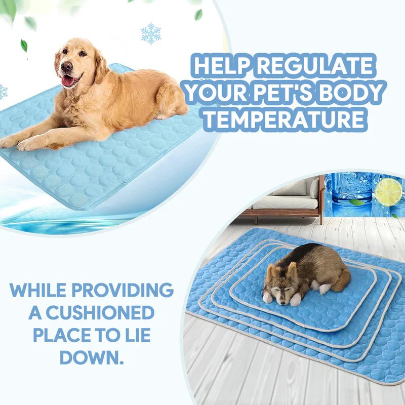 Cooling Dog Mat - Pet Heat Relief & Comfort - Lexians
