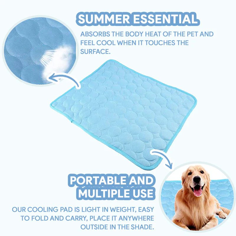 Cooling Dog Mat - Pet Heat Relief & Comfort - Lexians