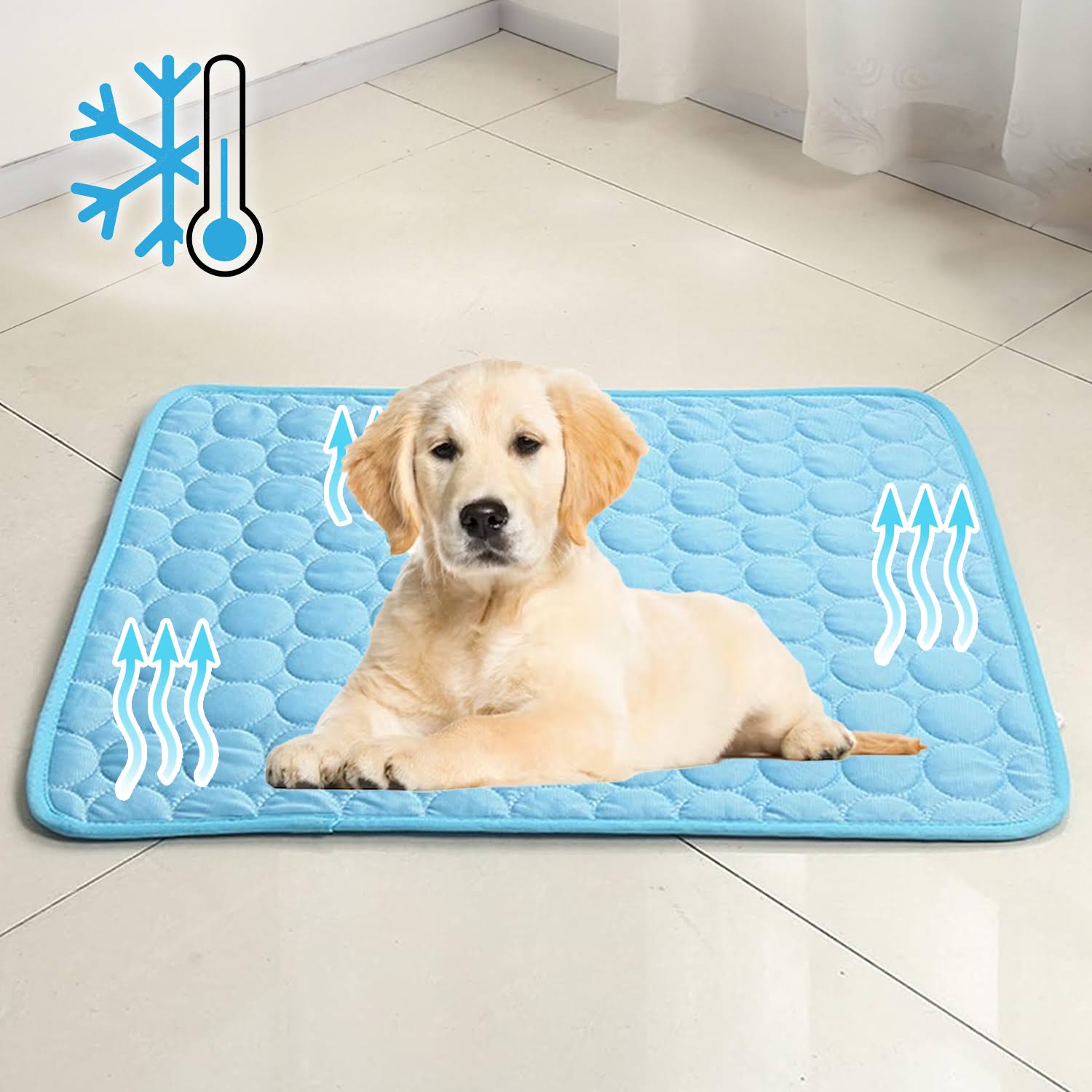 Cooling Dog Mat - Pet Heat Relief & Comfort - Lexians