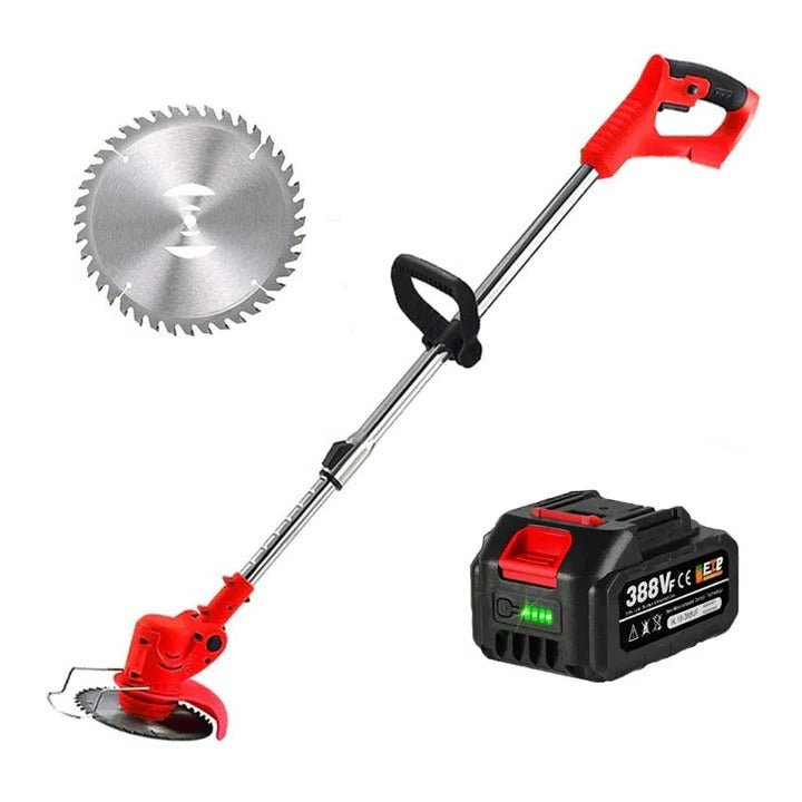 Cordless Electric Grass Trimmer - Battery Operated by Homeowners - Lexians