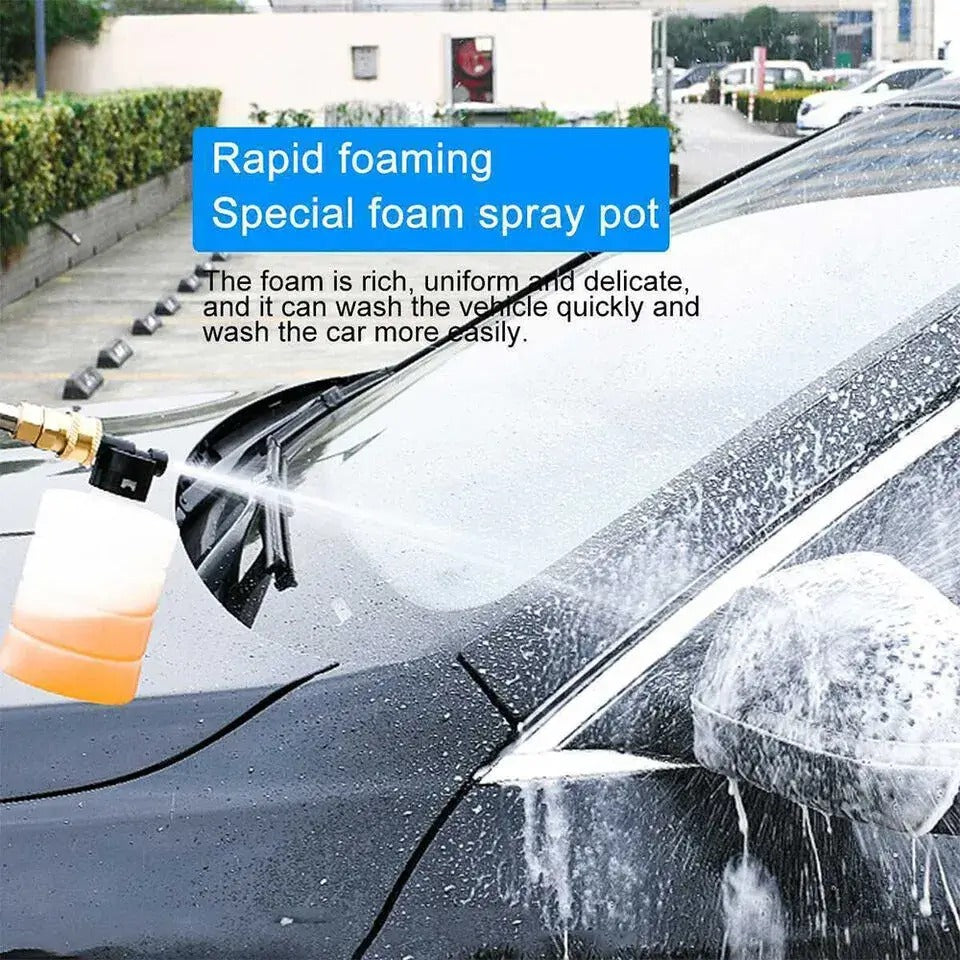 Cordless high pressure washer, portable and lightweight, ideal for outdoor cleaning and vehicle washing with strong water out