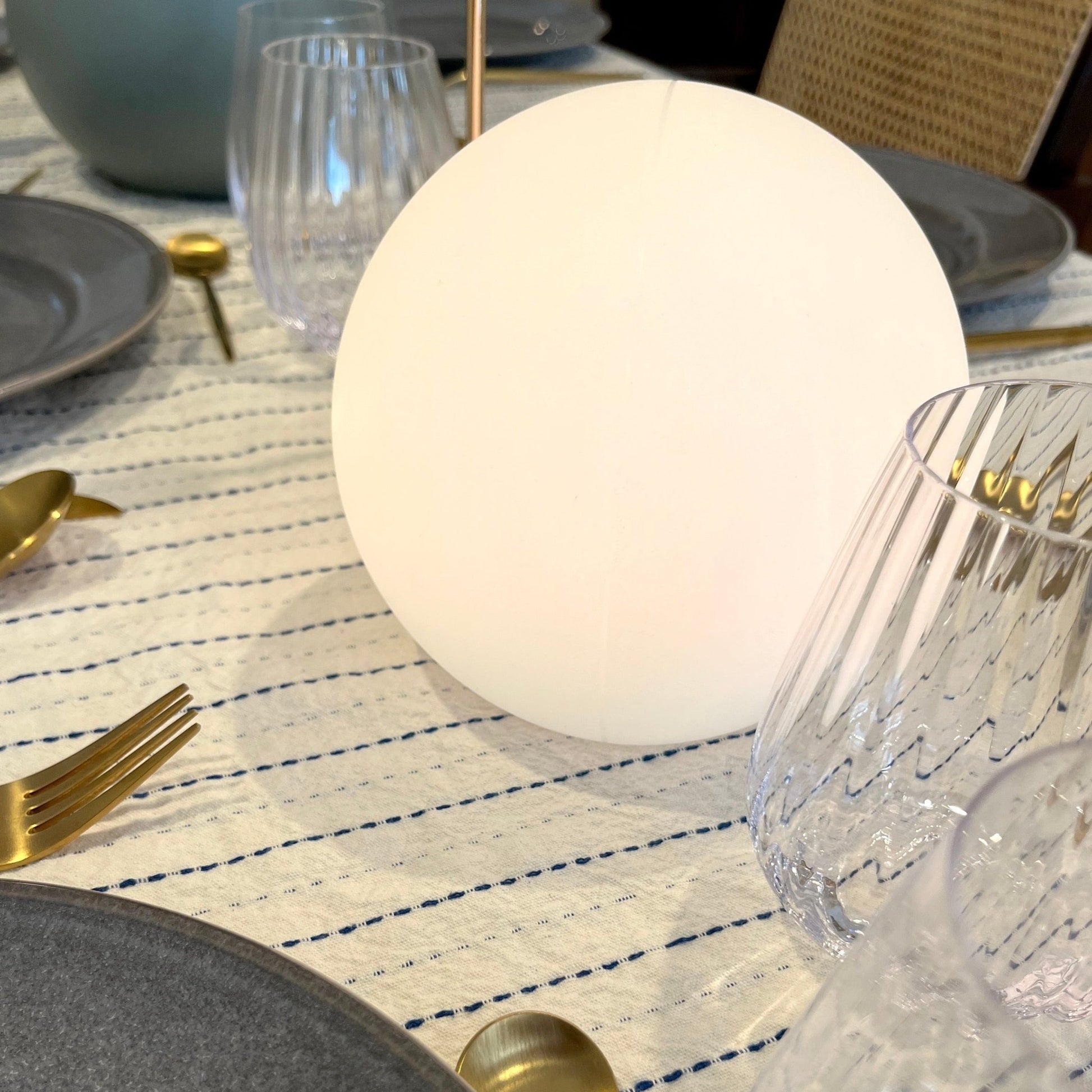 Cordless LED Moon Table Lamp with 16 Colour Options - Lexians