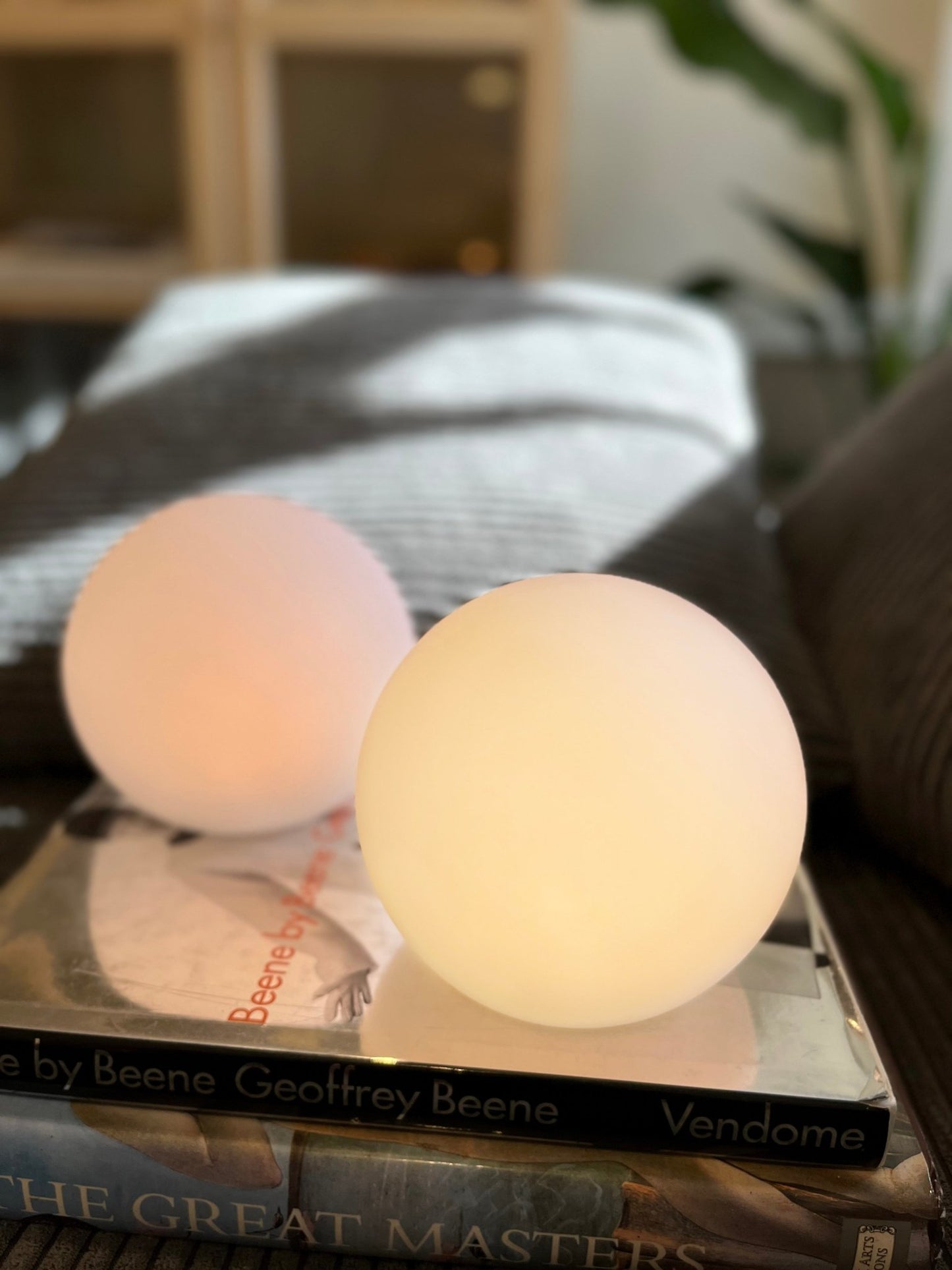 Cordless LED Moon Table Lamp with 16 Colour Options - Lexians