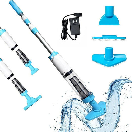 Cordless Rechargeable Pool Vacuum Cleaner with 3 - in - 1 Functionality - Lexians