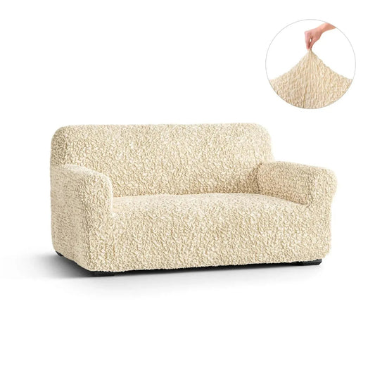 Cotton Loveseat 2 - Seater Slipcover - Kid & Pet Friendly - Lexians