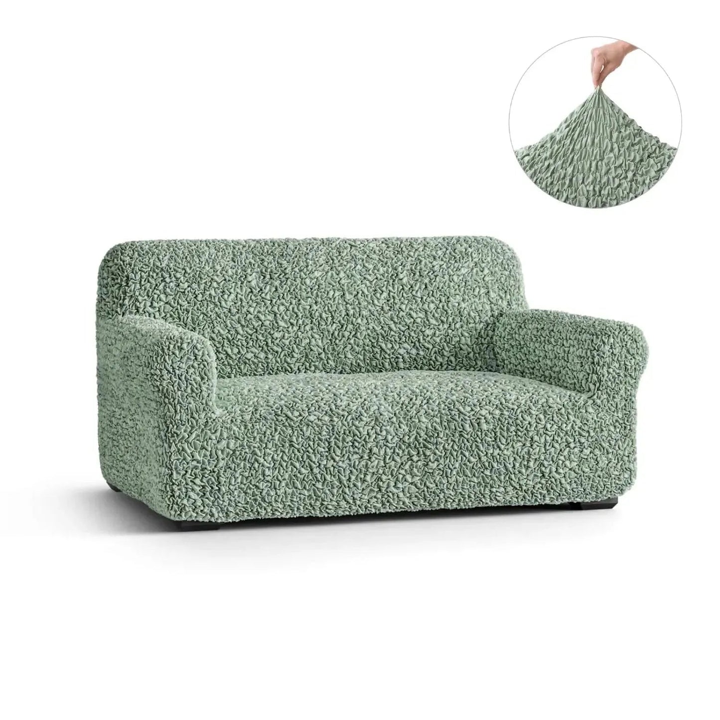Cotton Loveseat 2 - Seater Slipcover - Kid & Pet Friendly - Lexians