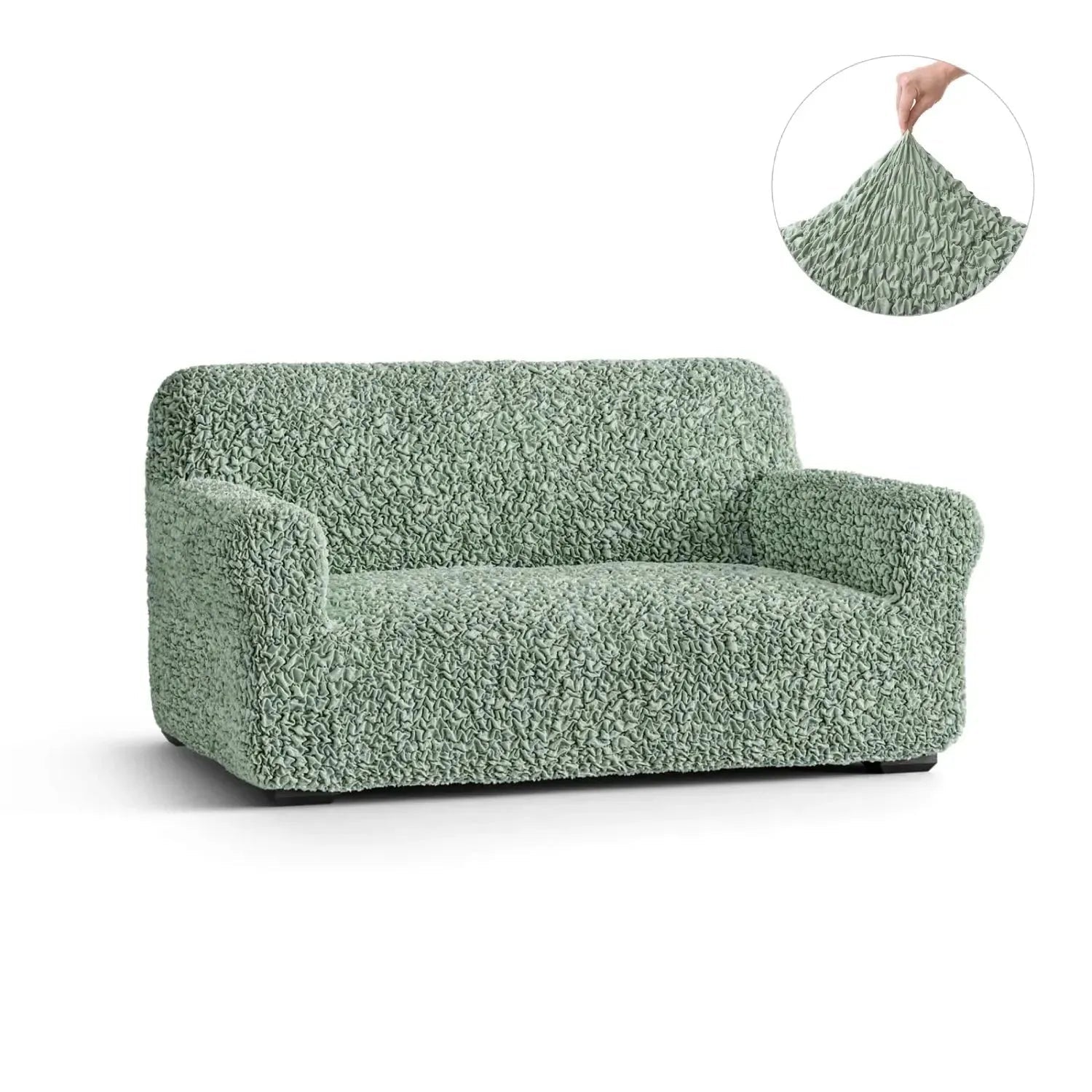 Cotton Loveseat 2 - Seater Slipcover - Kid & Pet Friendly - Lexians