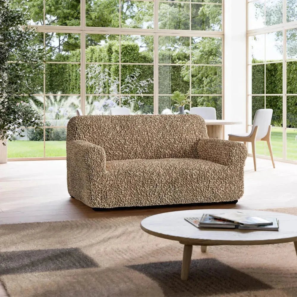 Cotton Loveseat 2 - Seater Slipcover - Kid & Pet Friendly - Lexians