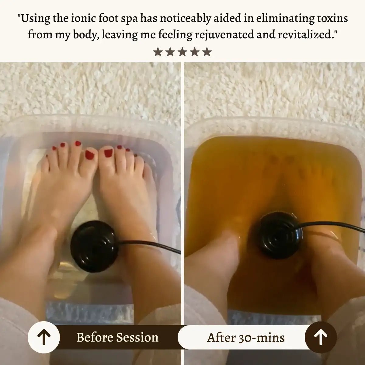 Detoxifying Ionic Foot Spa for Healthier Living - Lexians