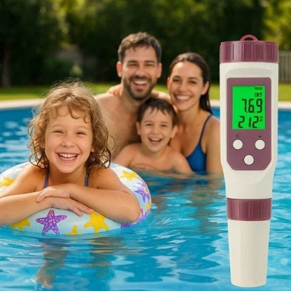 Digital Pool Tester for Water Analysis with App Support - Lexians