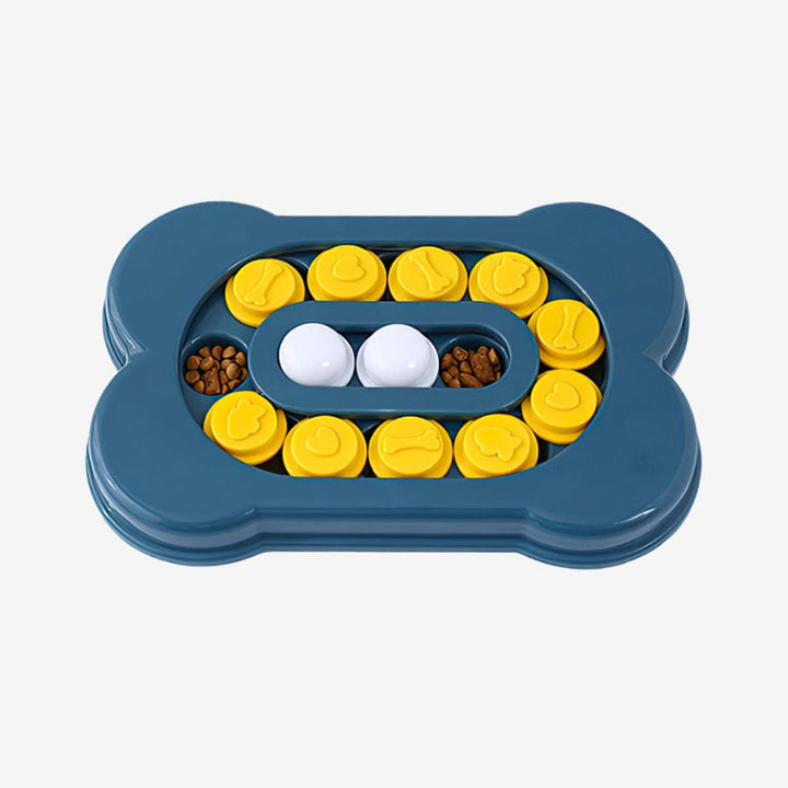 Interactive foraging dog toy for mental health & slow feeding. A durable puzzle for pet enrichment & anti-anxiety.