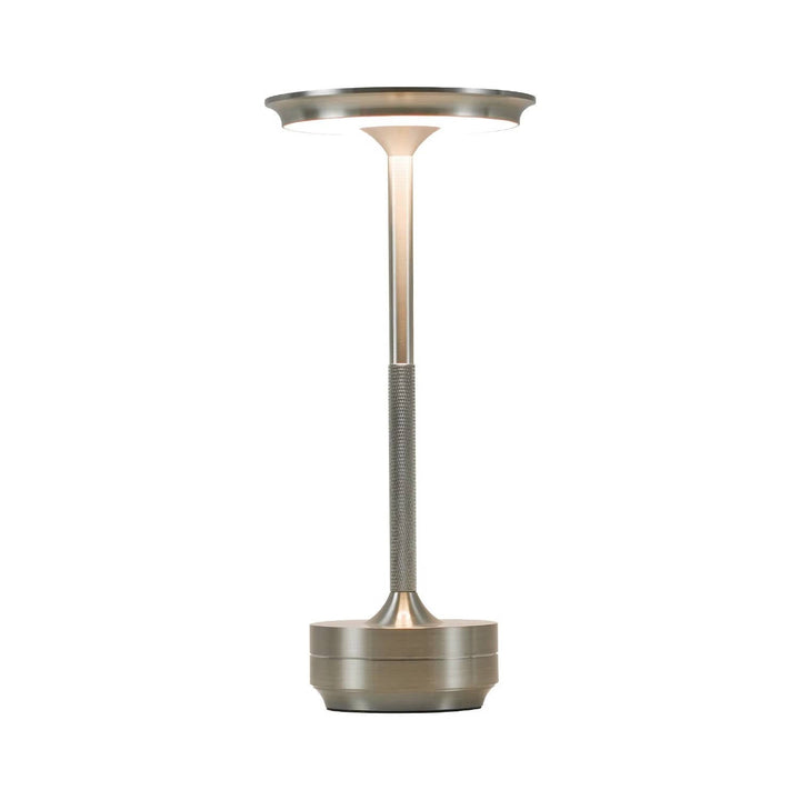 Rechargeable portable lamp with touch dimming & 3-color LED. Enhance your desk, bedside, or living space.