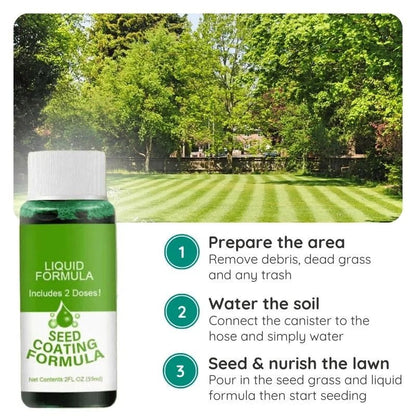 Eco - Friendly Lawn Seed Spray for Flawless Grass Growth - Lexians