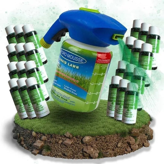 Eco - Friendly Lawn Seed Spray for Flawless Grass Growth - Lexians