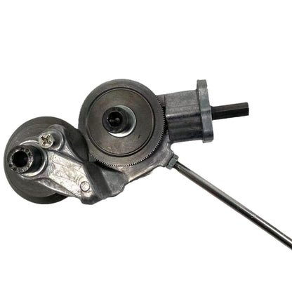 "Electric drill plate cutter for metal sheets, ergonomic design, cuts up to 3mm thick, compact and efficient tool."