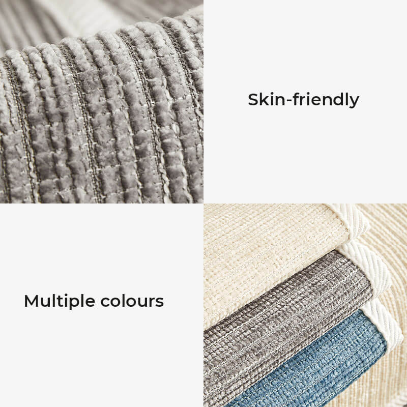 Elegant Chenille Striped Anti - Scratch Couch Cover for Living Room - Lexians