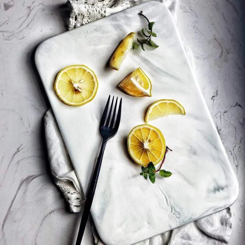 Elegant Marble Cutting Board for Kitchen - Lexians