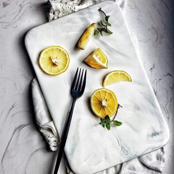 Elegant Marble Cutting Board for Kitchen - Lexians