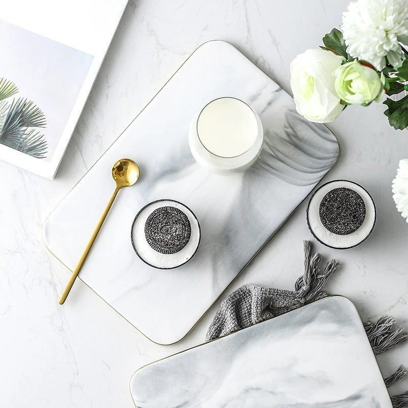 Elegant Marble Cutting Board for Kitchen - Lexians