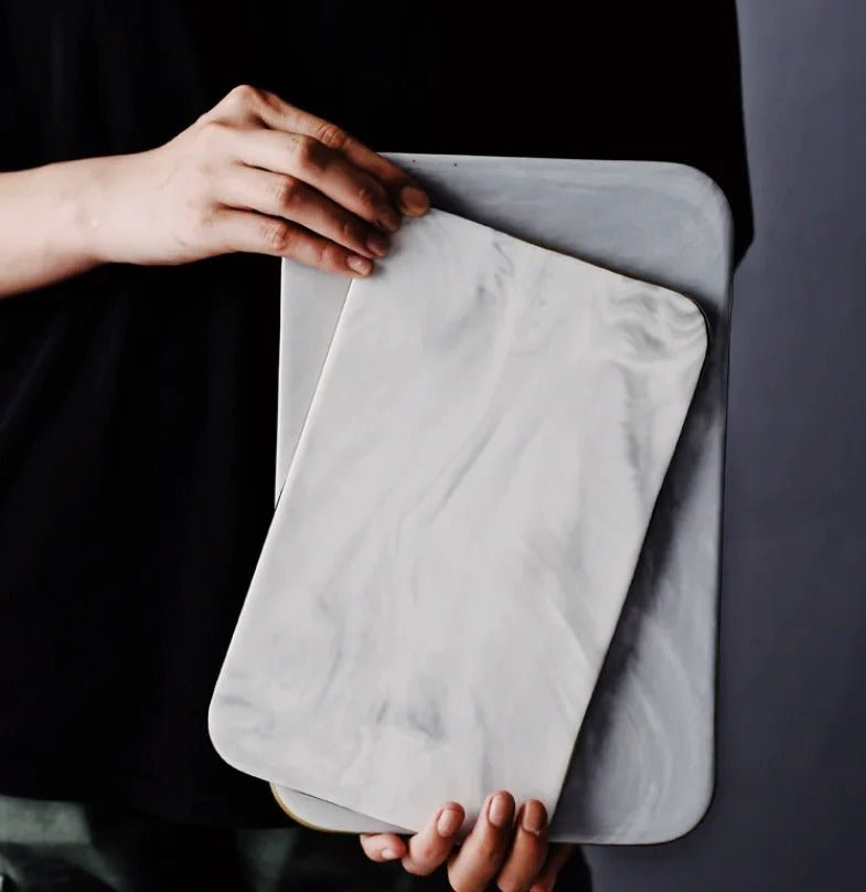 Elegant Marble Cutting Board for Kitchen - Lexians