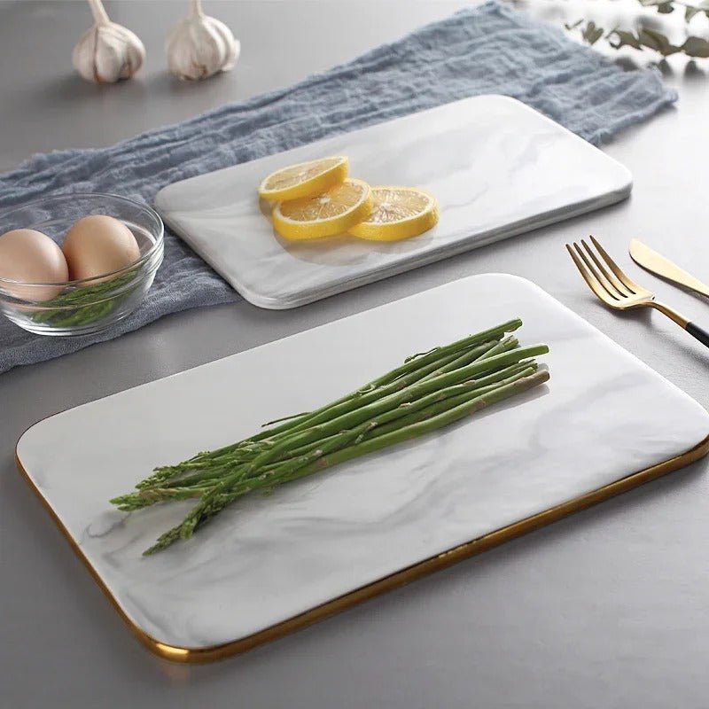 Elegant Marble Cutting Board for Kitchen - Lexians