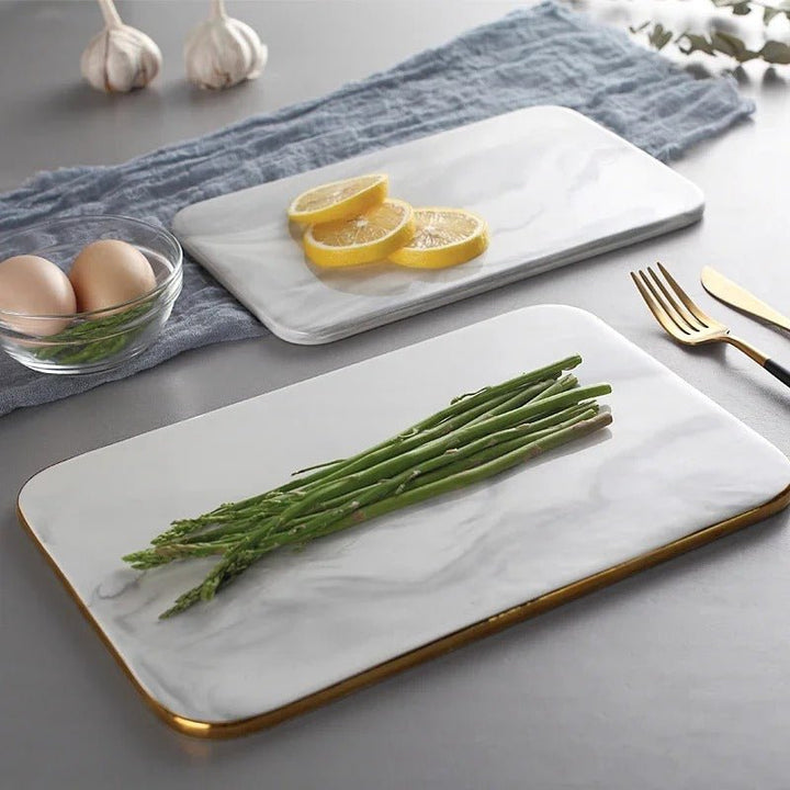 Elegant Marble Cutting Board for Kitchen - Lexians