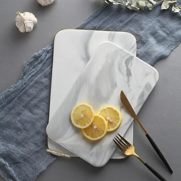 Elegant Marble Cutting Board for Kitchen - Lexians