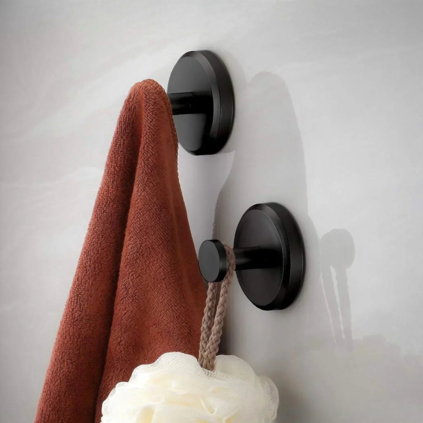Elevated Suction Wall Hooks 4 - Pack - No - Drill Installation - Lexians