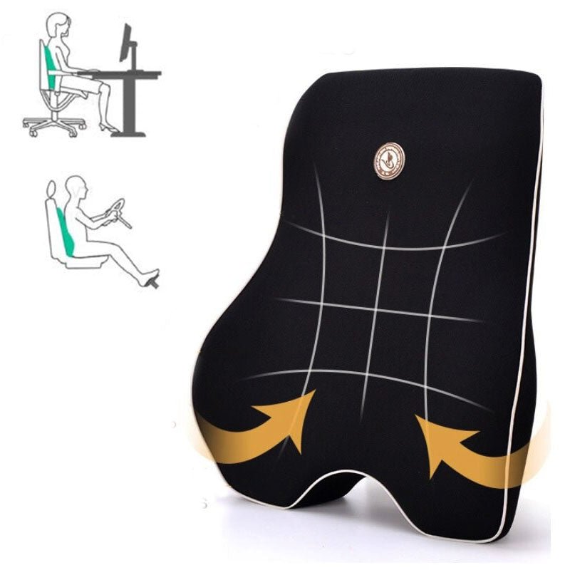 Ergonomic Lumbar Support Cushion Pillow for Back Comfort - Lexians