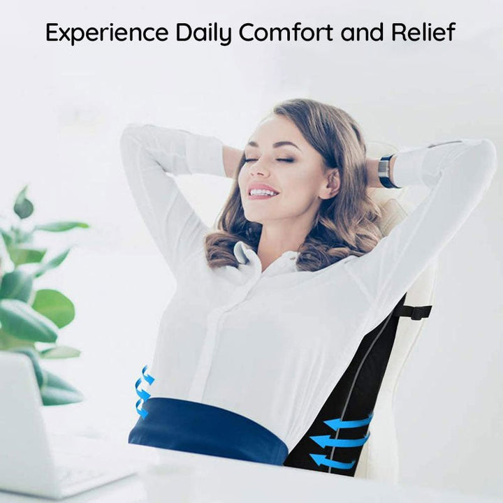 Ergonomic Lumbar Support Cushion Pillow for Back Comfort - Lexians