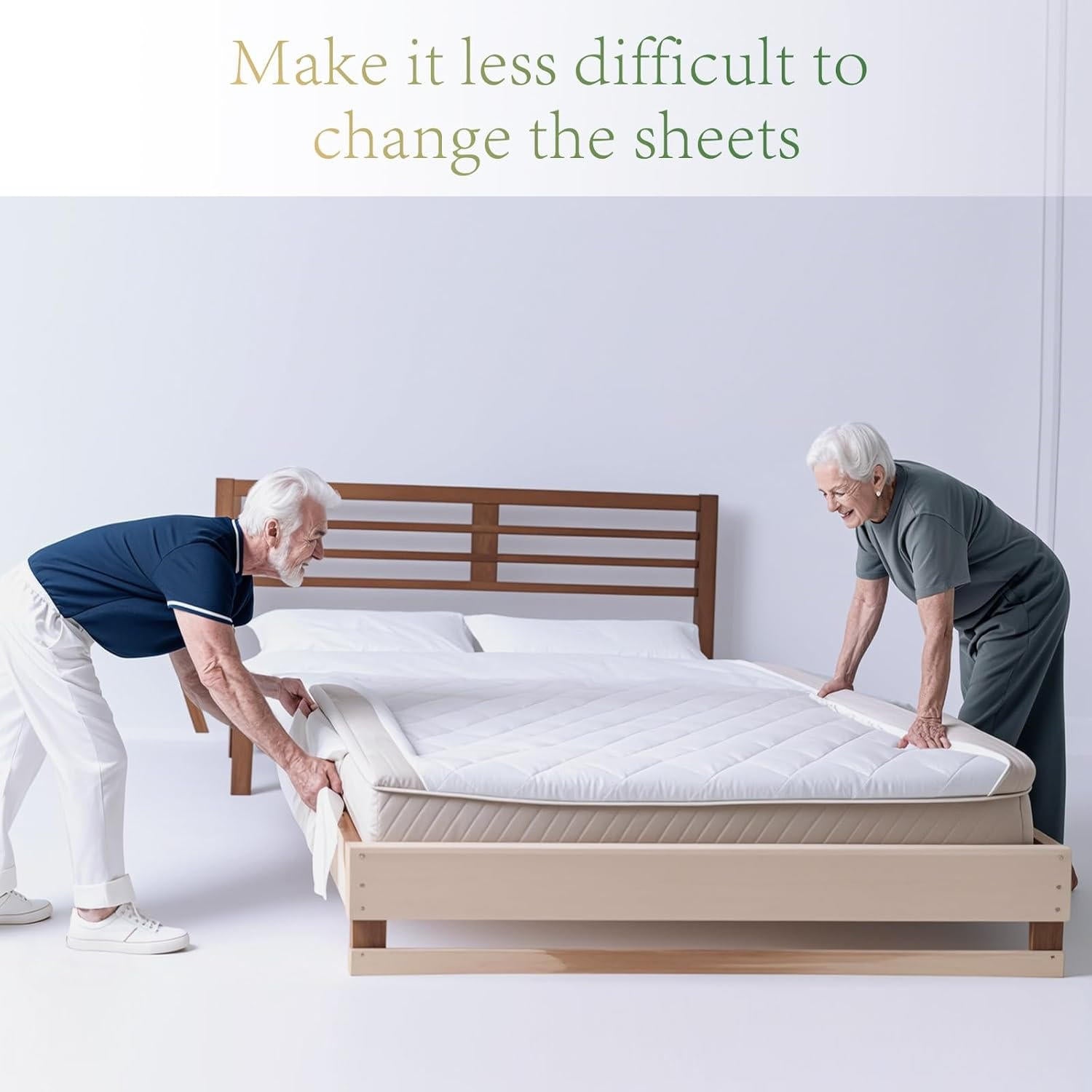 Ergonomic Mattress Lifter for Easy Bed Making - Lexians