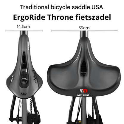ErgoRide Throne Bike Saddle for Unmatched Comfort - Lexians