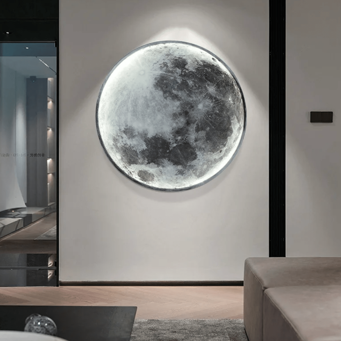 Harvest Moon Wall Light with Remote Control, 4 Sizes - Lexians