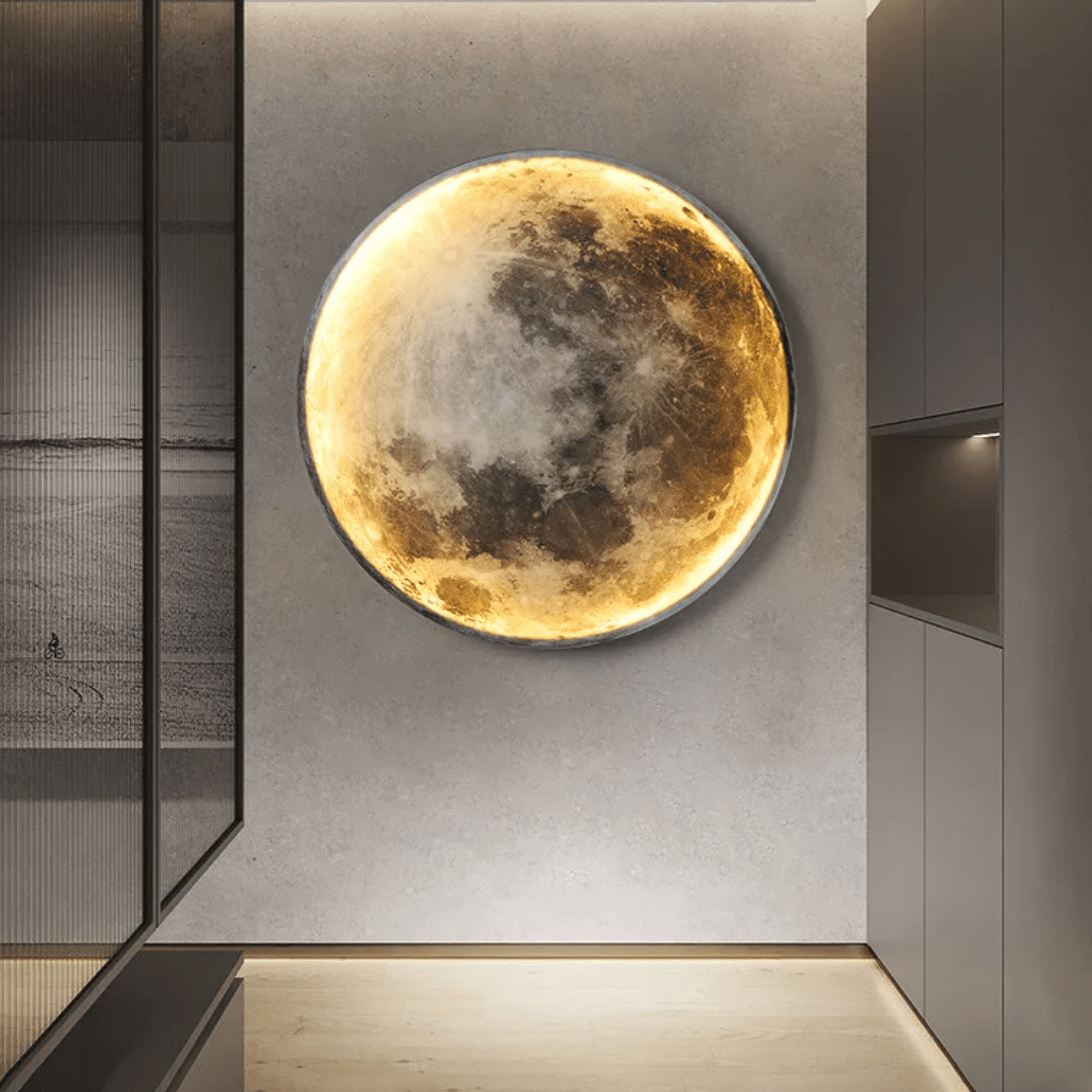 Harvest Moon Wall Light with Remote Control, 4 Sizes - Lexians