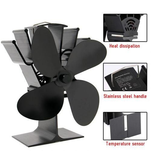 Heat Powered Fireplace Fan for Optimal Heating Efficiency - Lexians