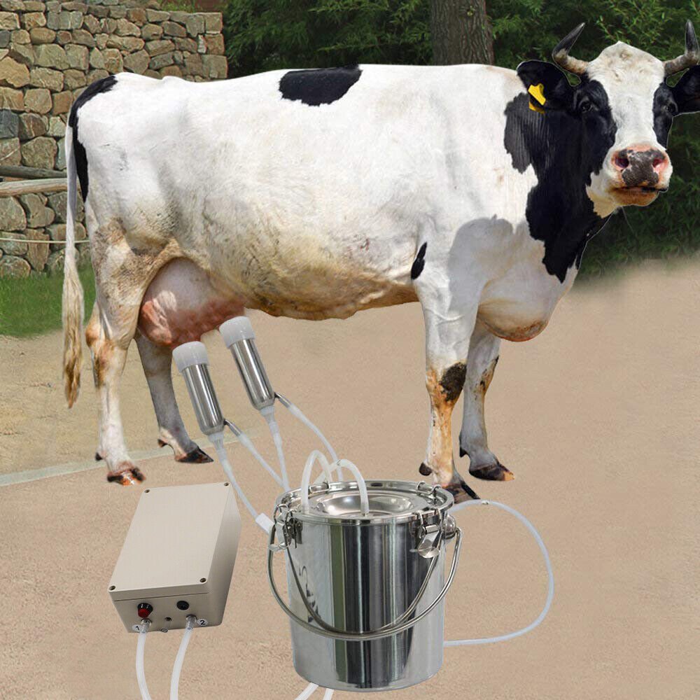 Heavy Duty 6L Cow and Goat Milking Machine - Lexians