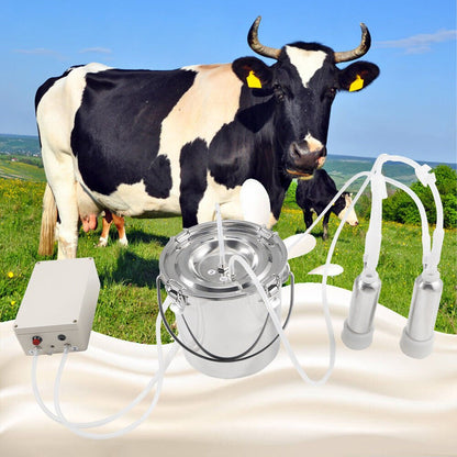 Heavy Duty 6L Cow and Goat Milking Machine - Lexians