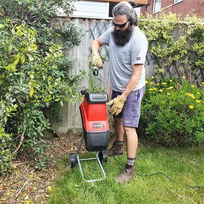 Heavy Duty Electric Garden Wood Chipper Shredder - Lexians