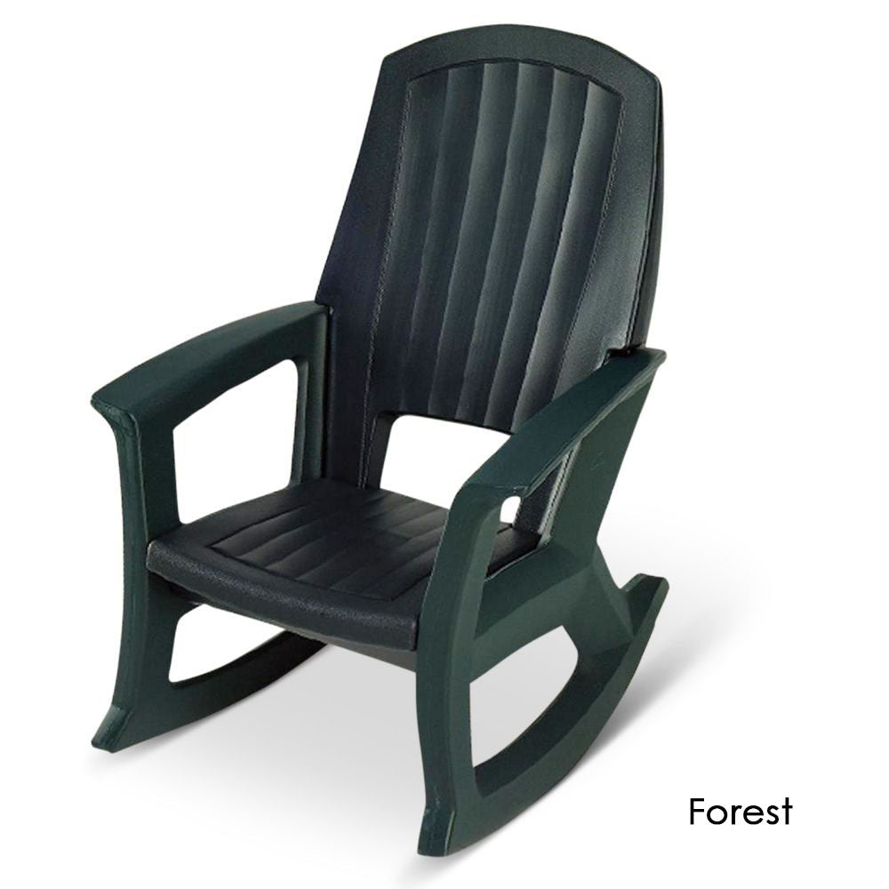 Heavy Duty Outdoor Resin Rocking Chair - All - weather Comfort - Lexians
