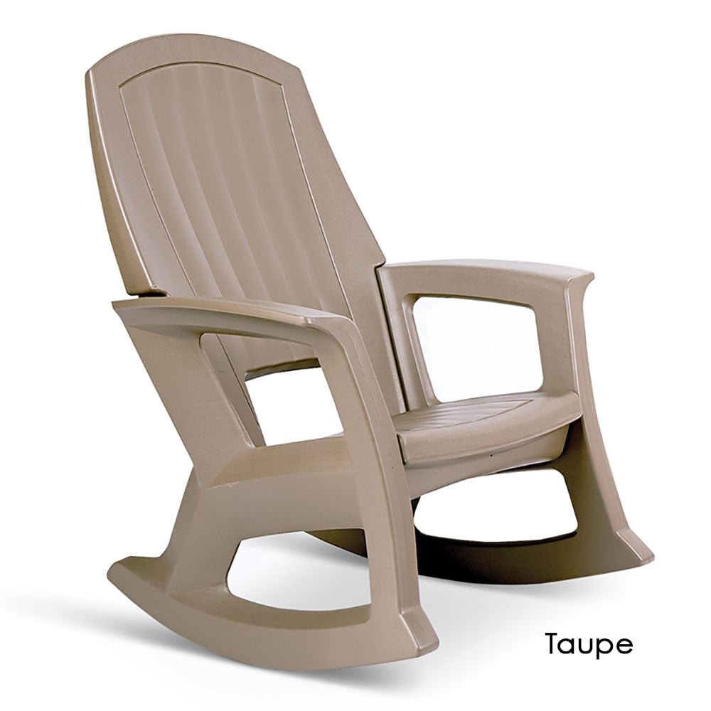 Heavy Duty Outdoor Resin Rocking Chair - All - weather Comfort - Lexians